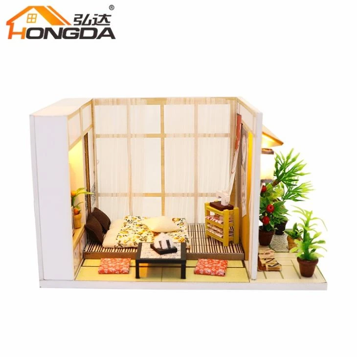 3d Wood Doll House Puzzle Wooden