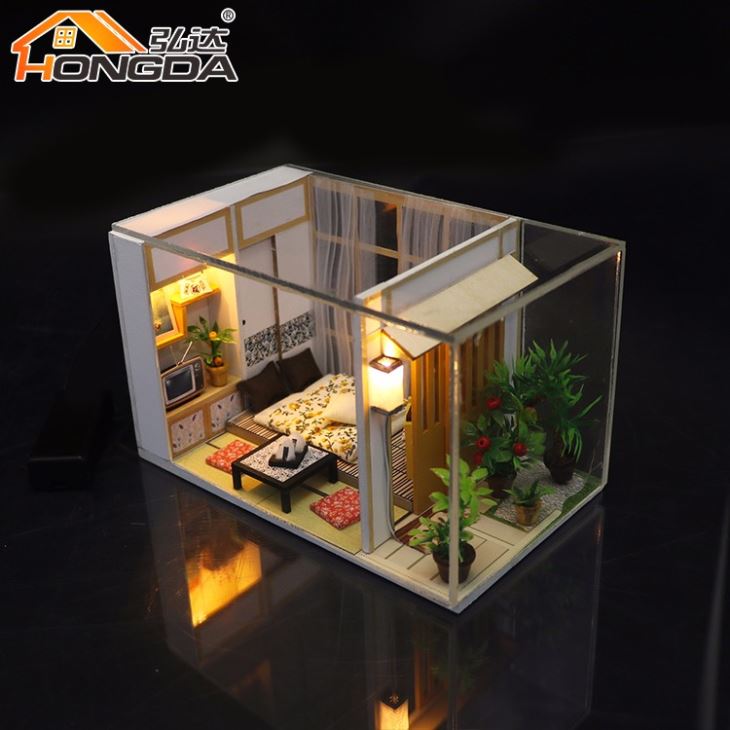 3d Wood Doll House Puzzle Wooden