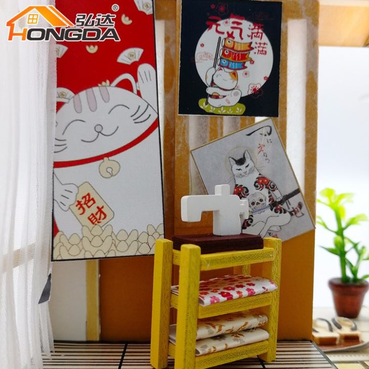 3d Wood Doll House Puzzle Wooden