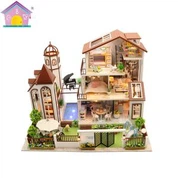 Kích thước lớn DIY Mini Dollhouse