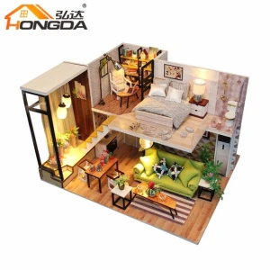 Nhà búp bê bằng gỗ cỡ trung M030