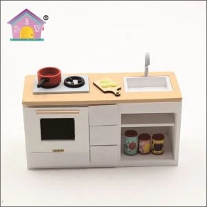 Nội thất thu nhỏ nhà búp bê bằng gỗ