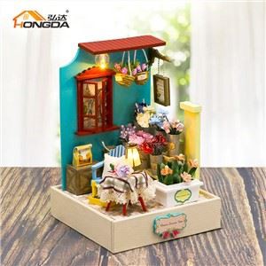 Cửa hàng hoa thu nhỏ cho nhà búp bê cỡ nhỏ