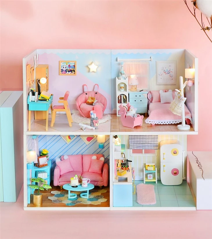 Hongda Diy 3d Miniature Frames For Crafts Activity Kit For Kids Educational