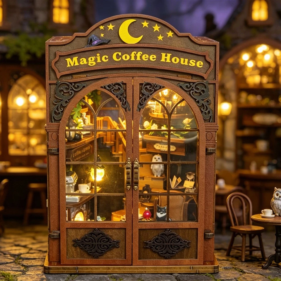 Magic Coffee House Book Nook Kit best